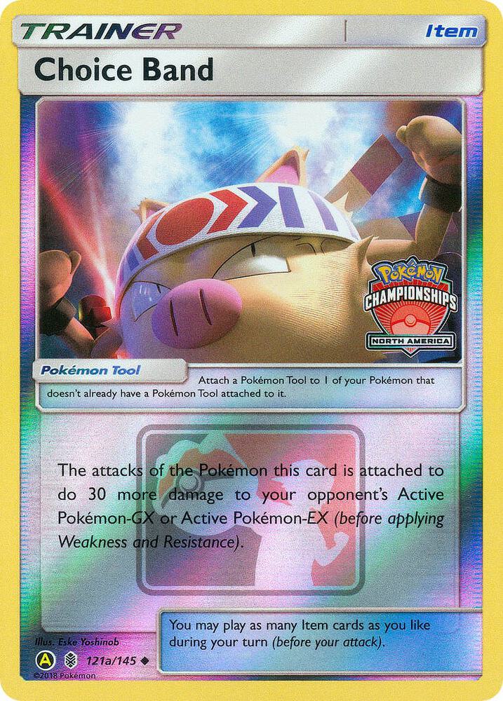 Choice Band - 121a/145 (North America Championships) - League & Championship Cards
