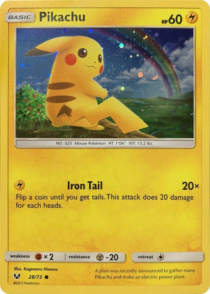 Pikachu - 28/73 (Cosmos Holo) - Miscellaneous Cards & Products