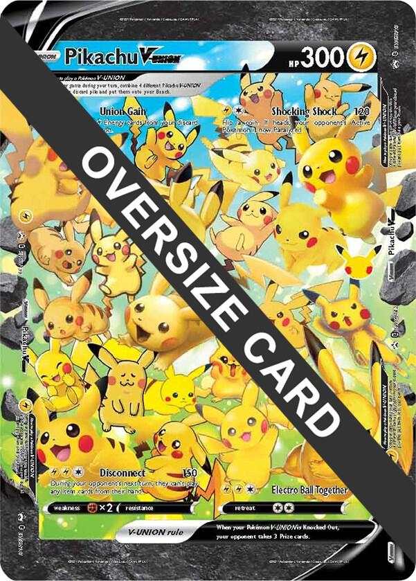 Pikachu V-UNION - Jumbo Cards