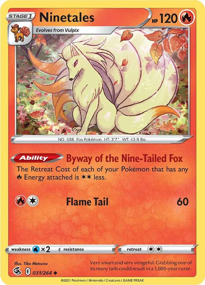 Ninetales - SWSH08: Fusion Strike