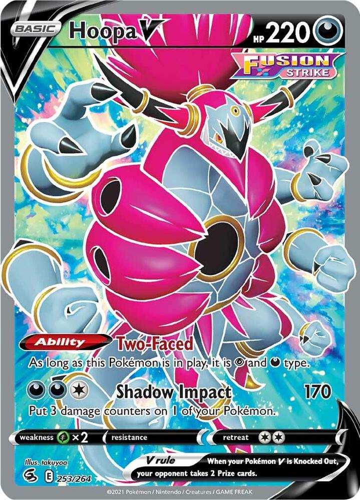 Hoopa V (Full Art) - SWSH08: Fusion Strike