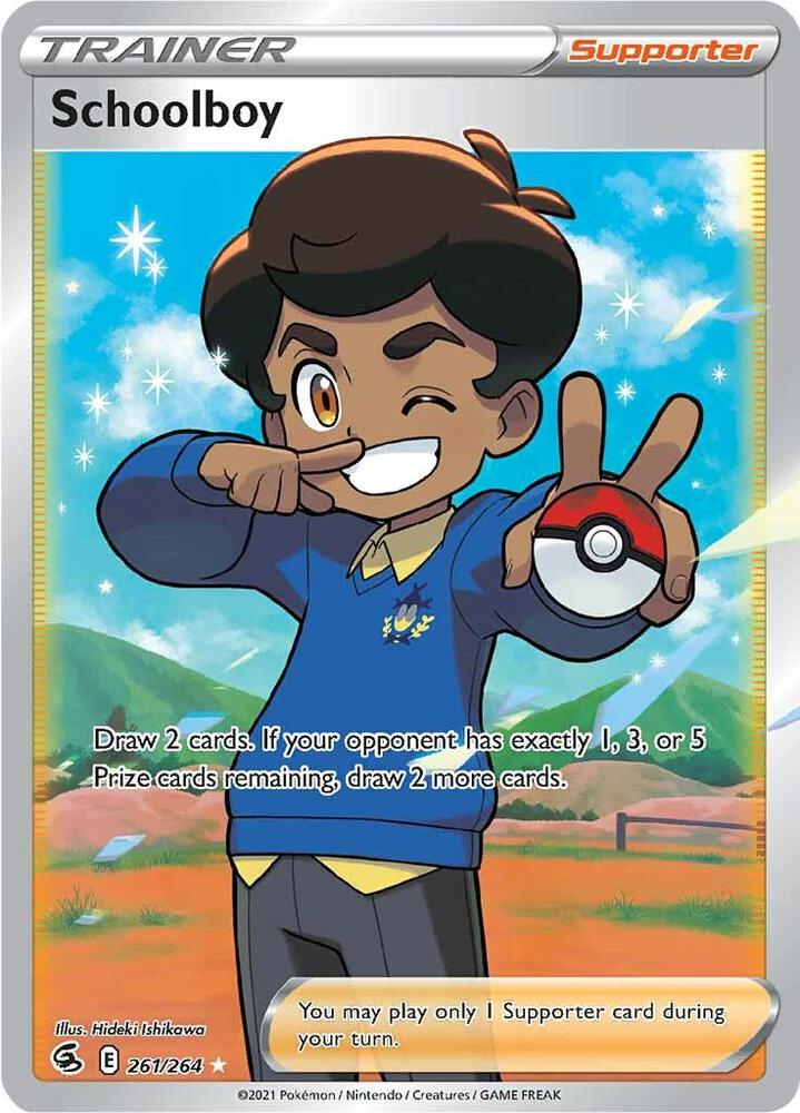 Schoolboy (Full Art) - SWSH08: Fusion Strike