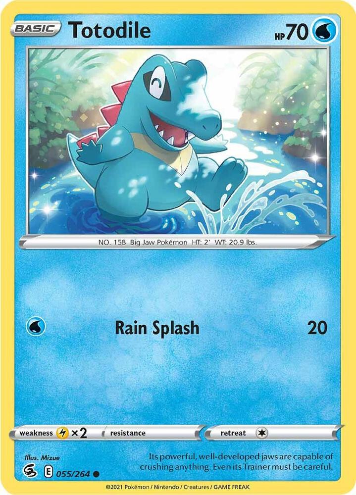 Totodile - SWSH08: Fusion Strike