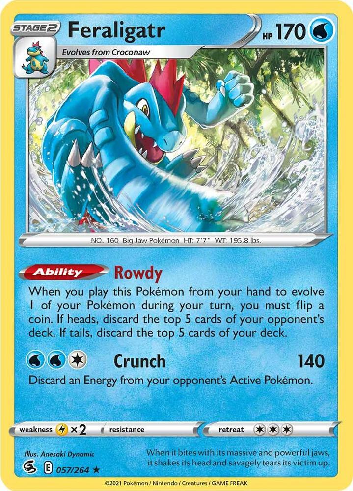 Feraligatr - SWSH08: Fusion Strike