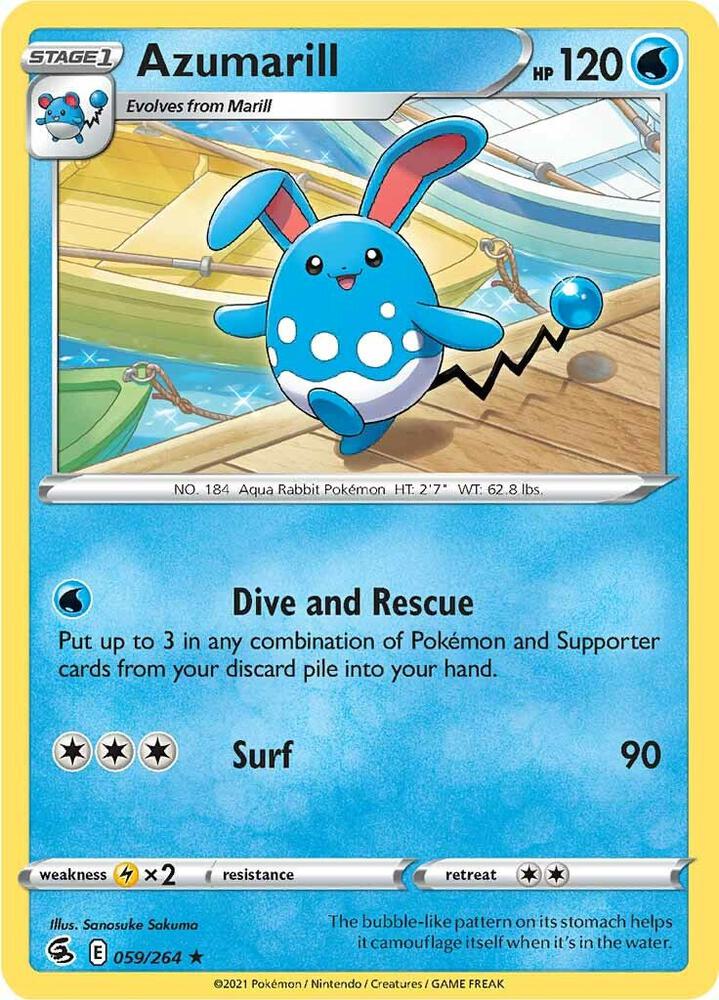 Azumarill - SWSH08: Fusion Strike