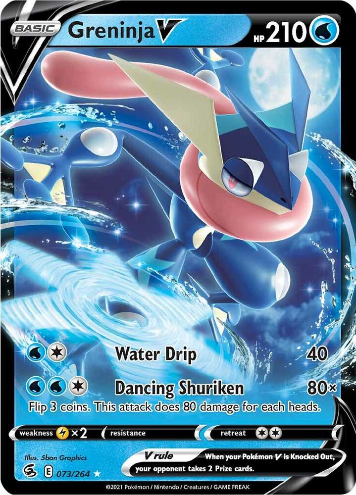 Greninja V - SWSH08: Fusion Strike