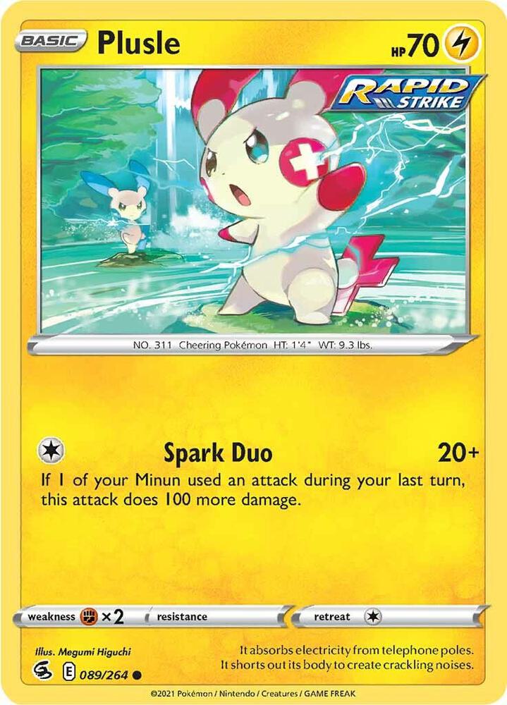 Plusle - SWSH08: Fusion Strike