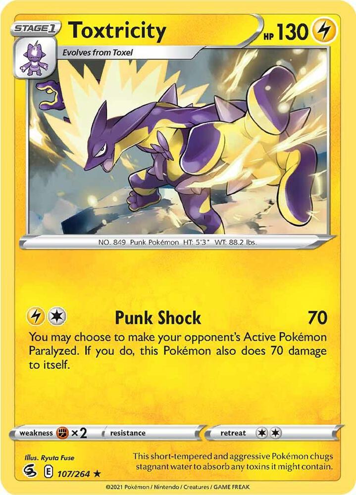 Toxtricity - SWSH08: Fusion Strike