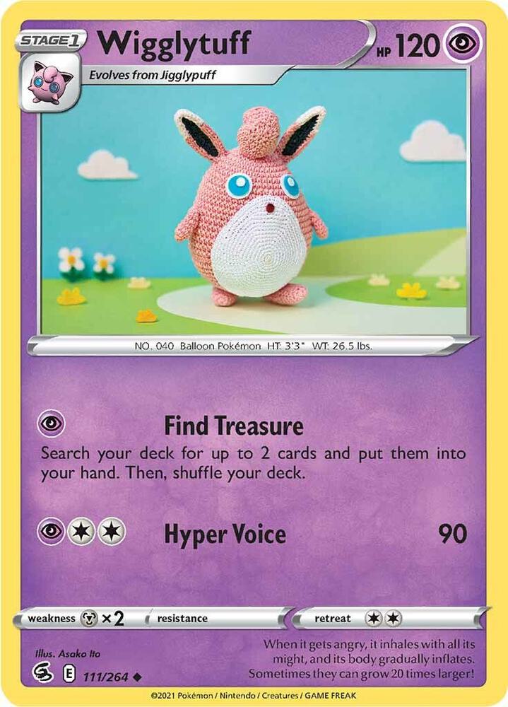 Wigglytuff - SWSH08: Fusion Strike