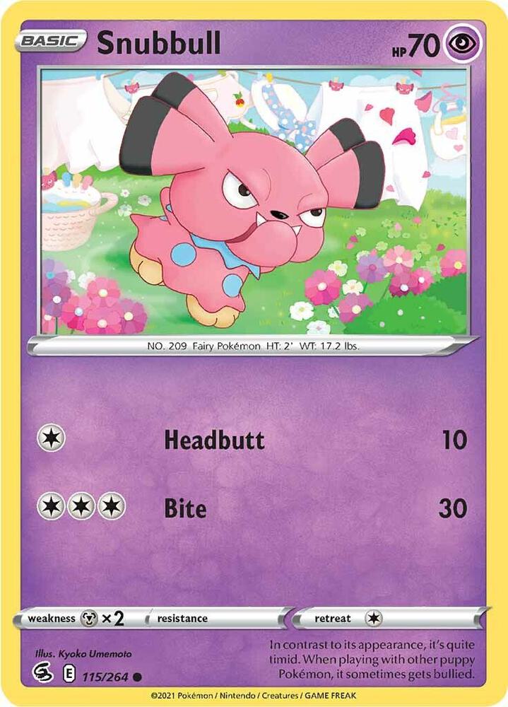 Snubbull - SWSH08: Fusion Strike