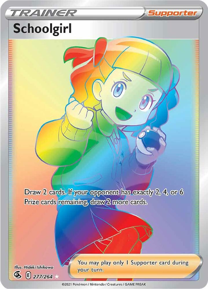 Schoolgirl (Secret) - SWSH08: Fusion Strike