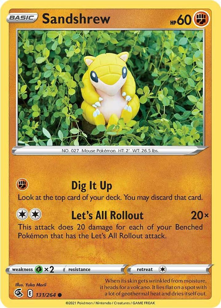 Sandshrew - SWSH08: Fusion Strike