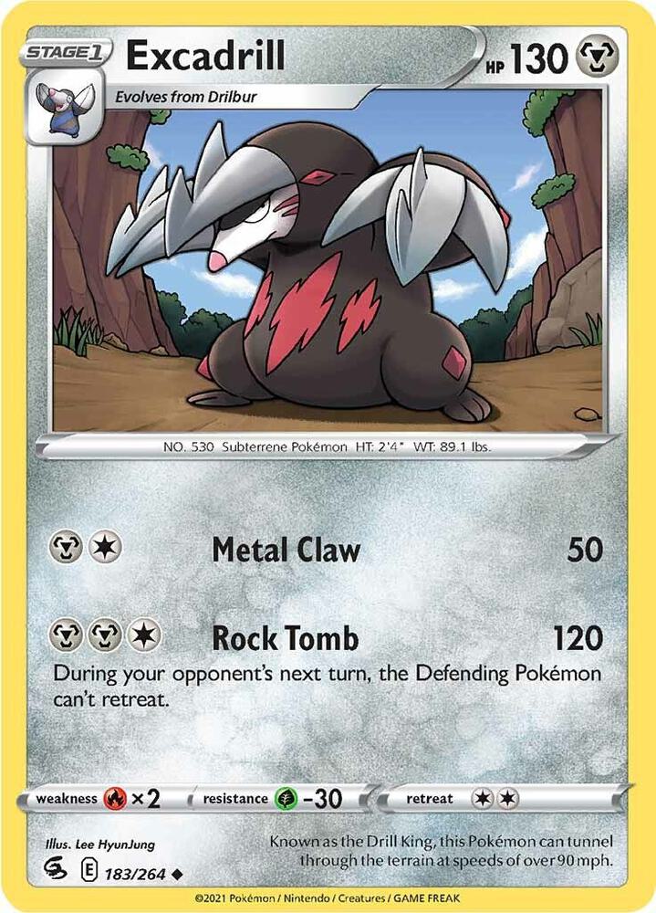 Excadrill - SWSH08: Fusion Strike