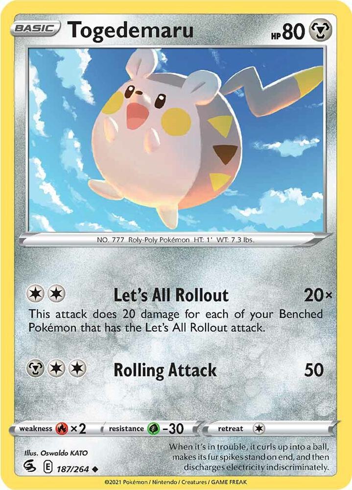 Togedemaru - SWSH08: Fusion Strike
