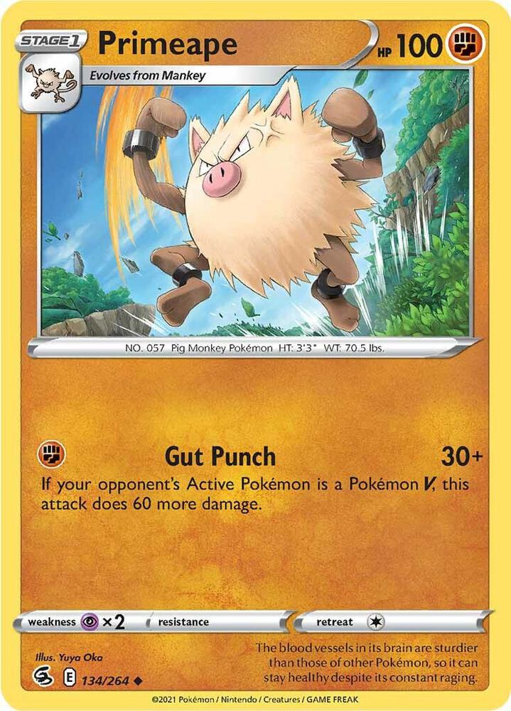 Primeape - SWSH08: Fusion Strike