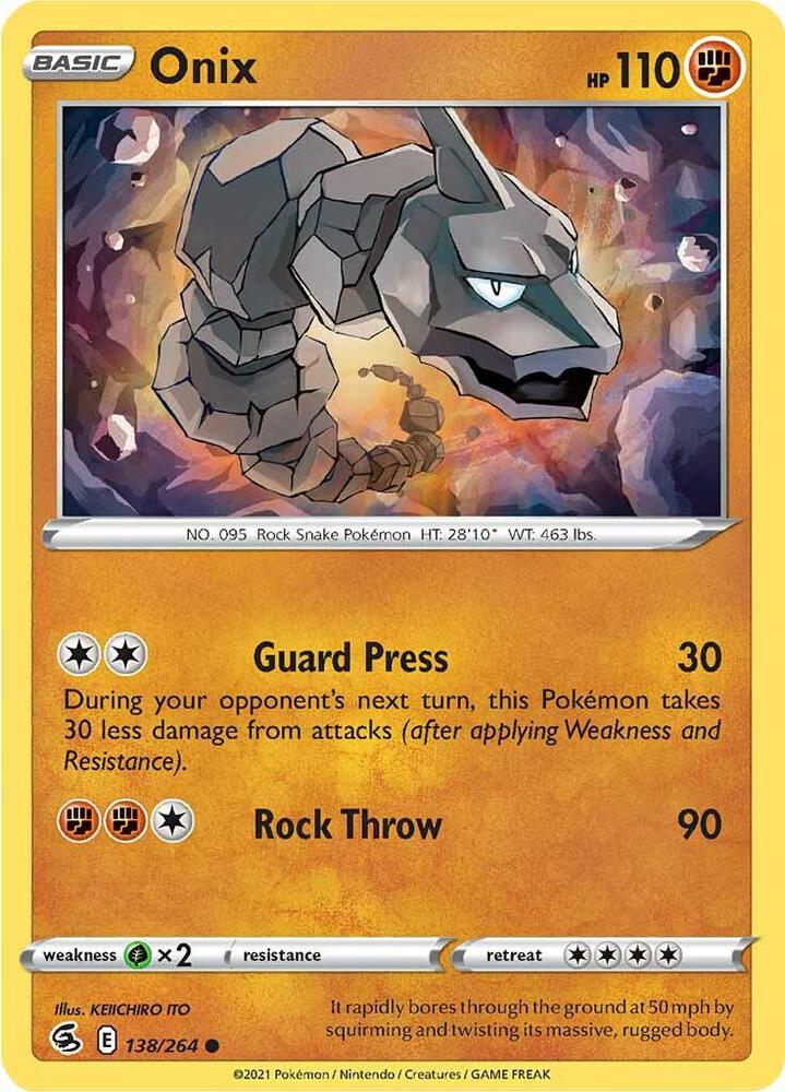 Onix - SWSH08: Fusion Strike