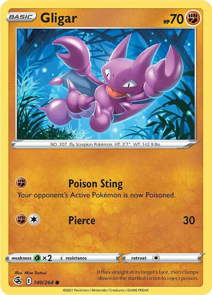 Gligar - SWSH08: Fusion Strike
