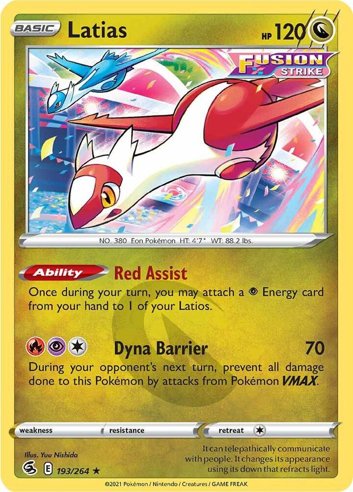 Latias - SWSH08: Fusion Strike