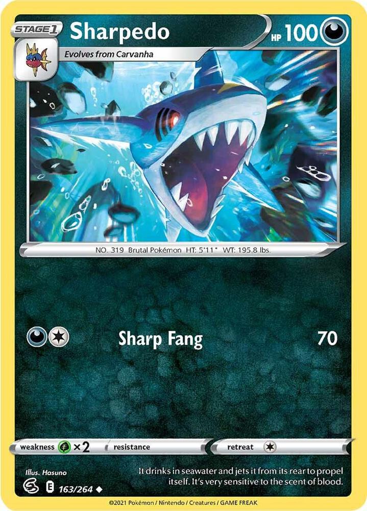 Sharpedo - SWSH08: Fusion Strike