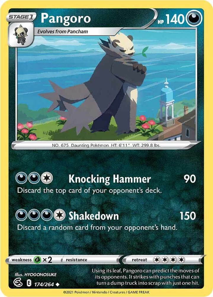Pangoro - SWSH08: Fusion Strike