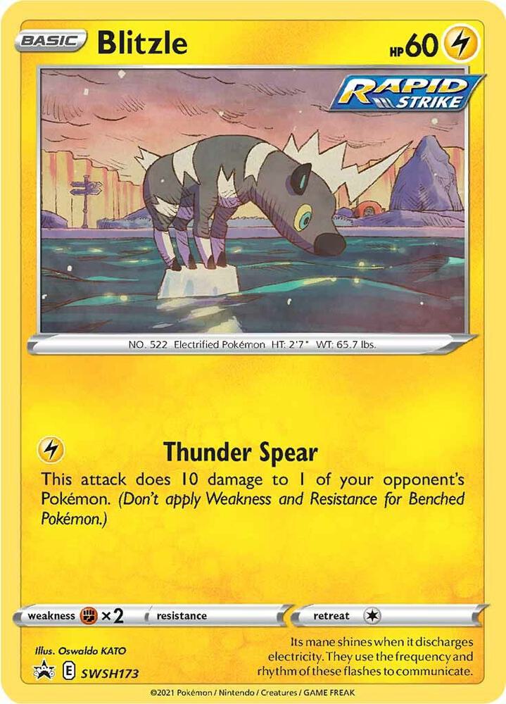 Blitzle - SWSH173 - SWSH: Sword & Shield Promo Cards