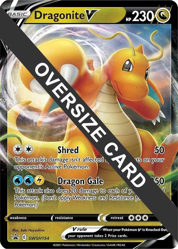 Dragonite V - SWSH154 - Jumbo Cards