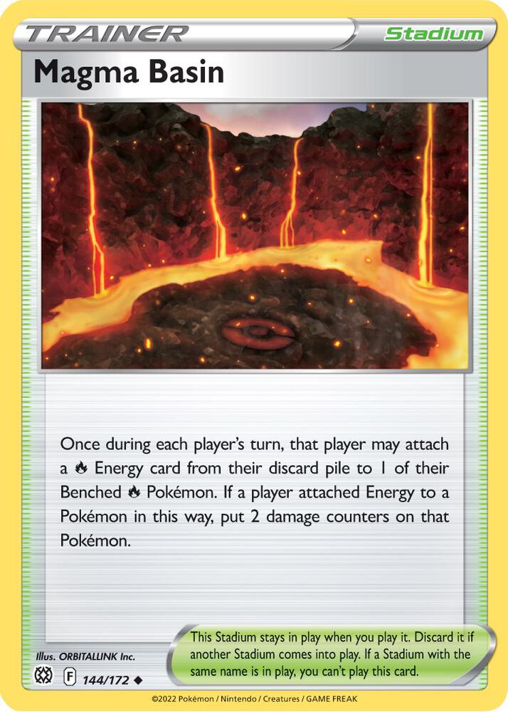 Magma Basin - SWSH09: Brilliant Stars