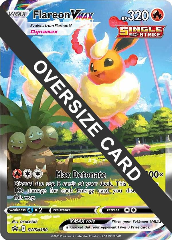 Flareon VMAX - SWSH180 - Jumbo Cards