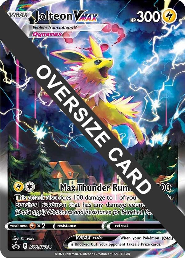 Jolteon VMAX - SWSH184 - Jumbo Cards