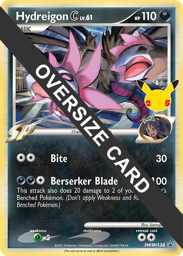 Hydreigon C - SWSH138 - Jumbo Cards