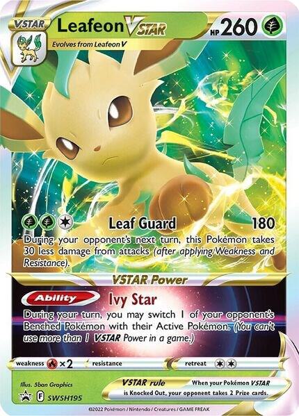 Leafeon VSTAR - SWSH195 - SWSH: Sword & Shield Promo Cards
