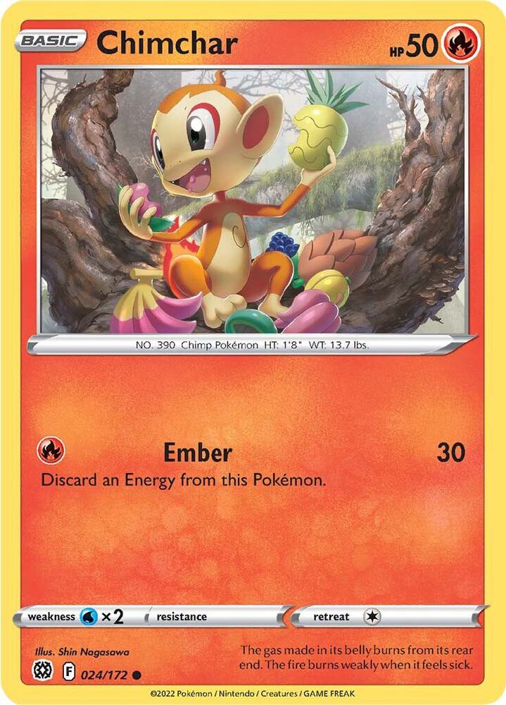 Chimchar - SWSH09: Brilliant Stars