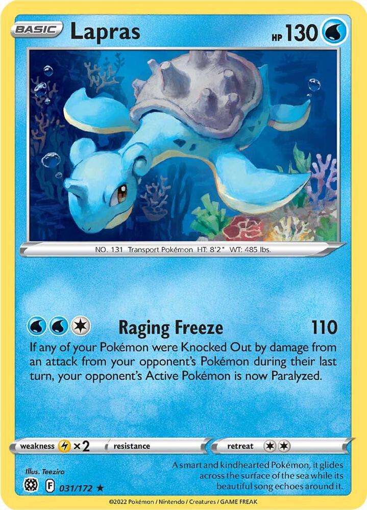 Lapras - SWSH09: Brilliant Stars