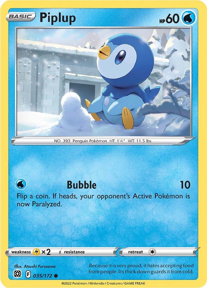 Piplup - SWSH09: Brilliant Stars
