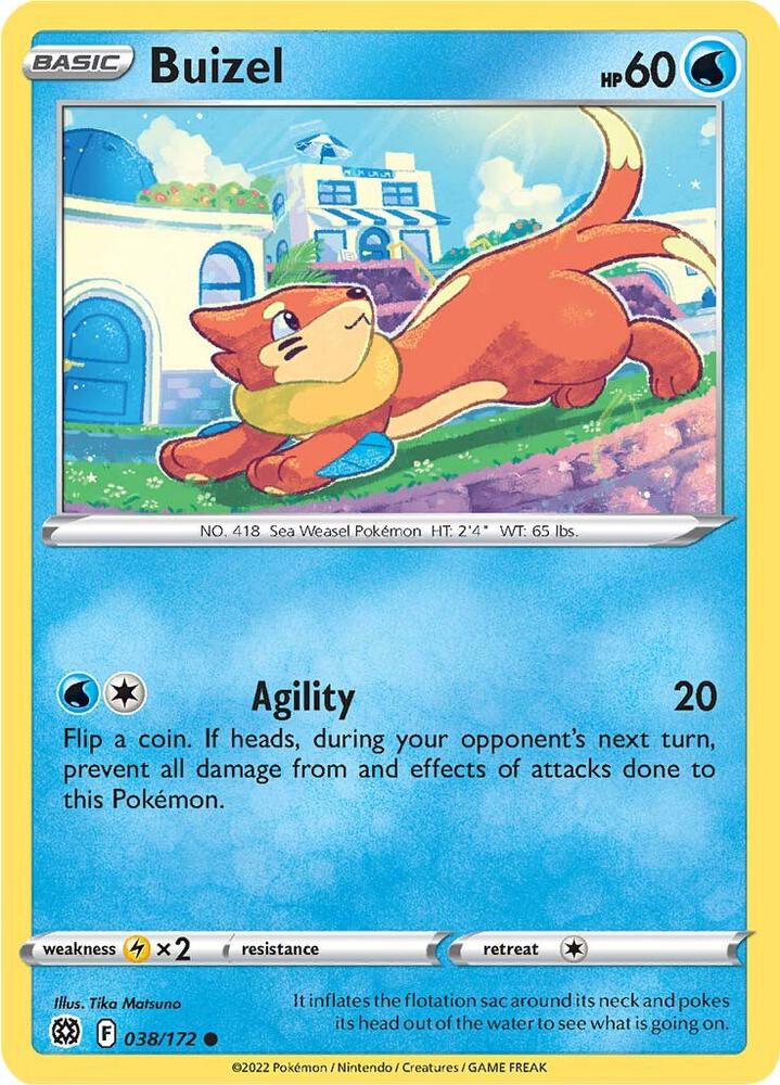 Buizel - SWSH09: Brilliant Stars