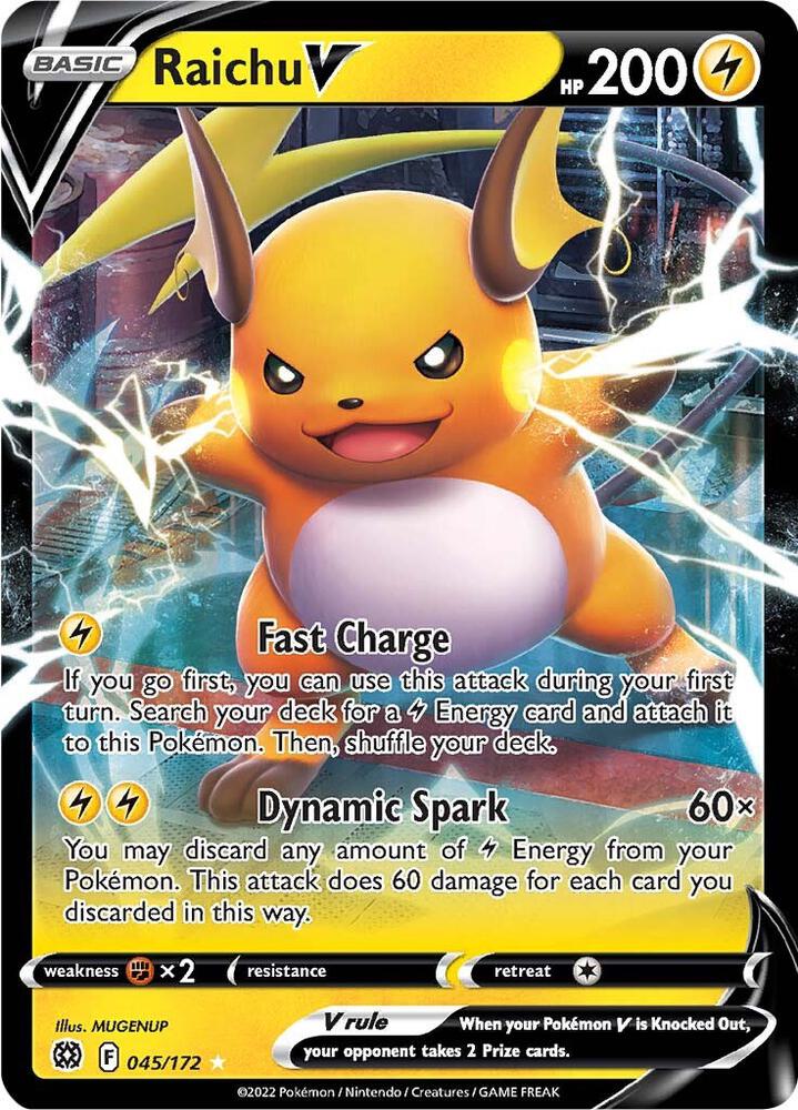 Raichu V - SWSH09: Brilliant Stars