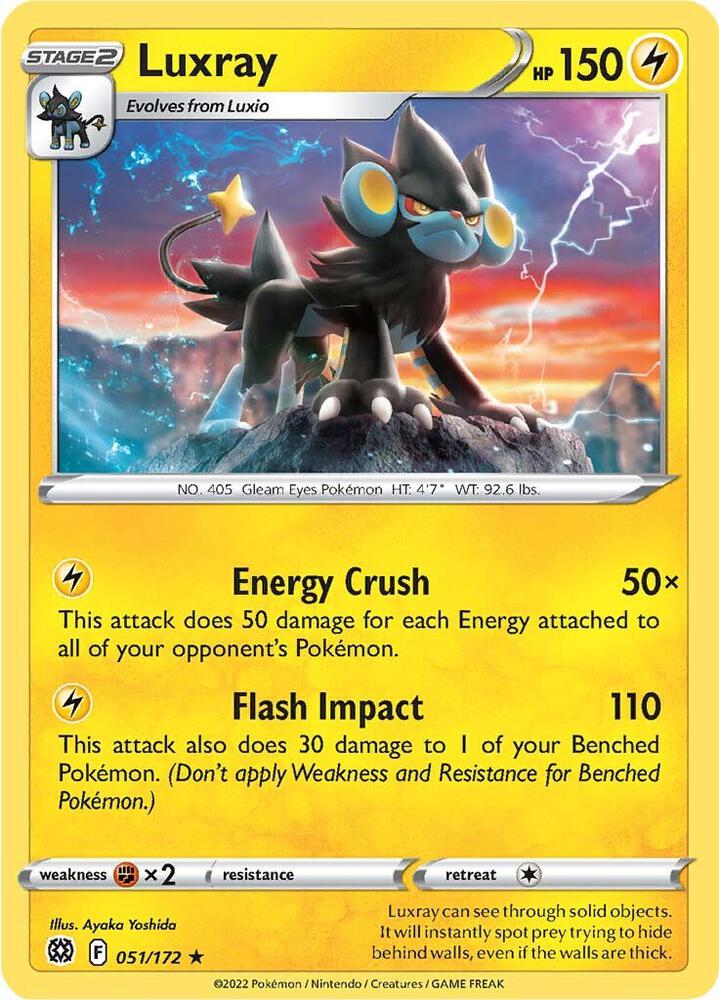Luxray - SWSH09: Brilliant Stars