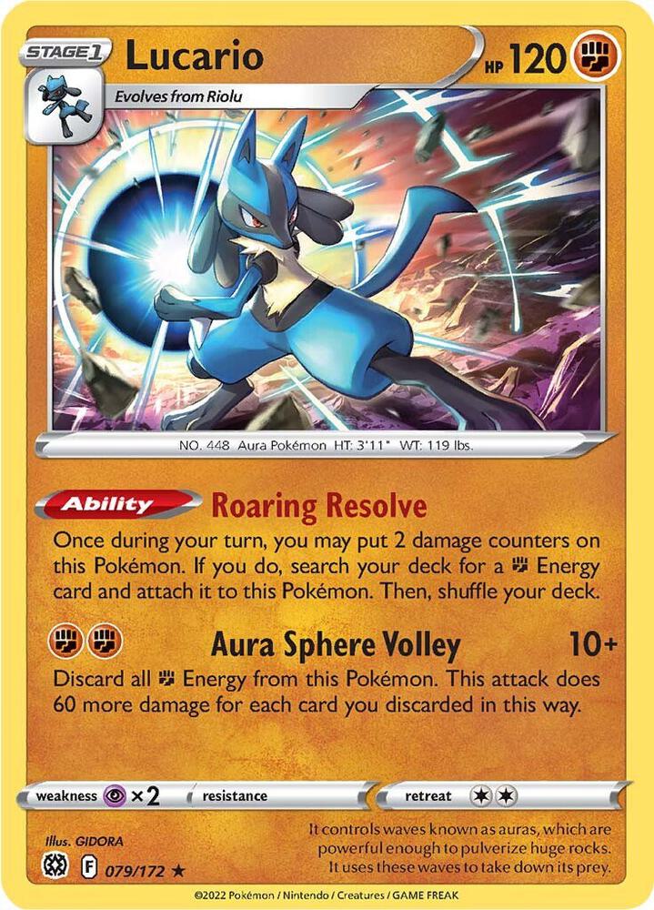 Lucario - SWSH09: Brilliant Stars