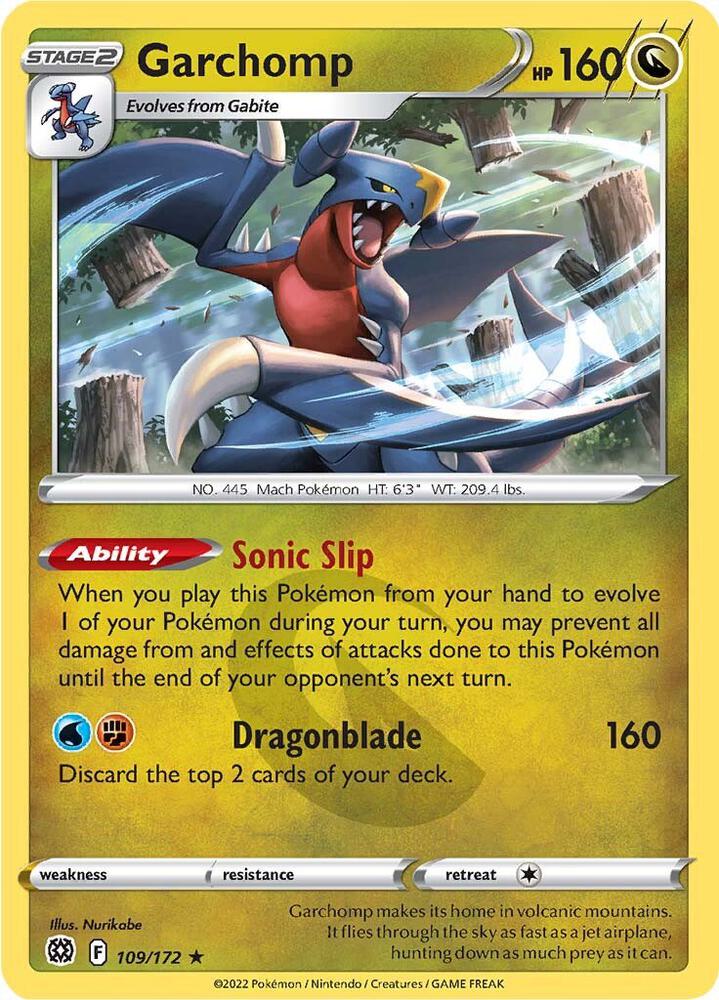 Garchomp - SWSH09: Brilliant Stars