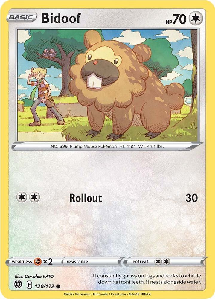 Bidoof - SWSH09: Brilliant Stars