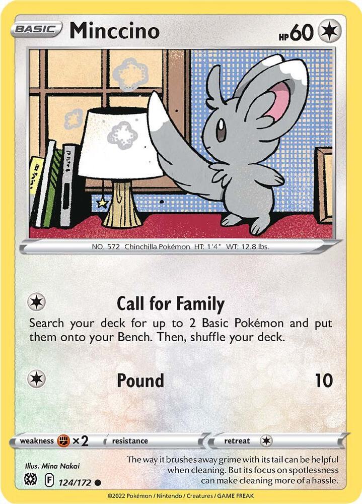 Minccino - SWSH09: Brilliant Stars