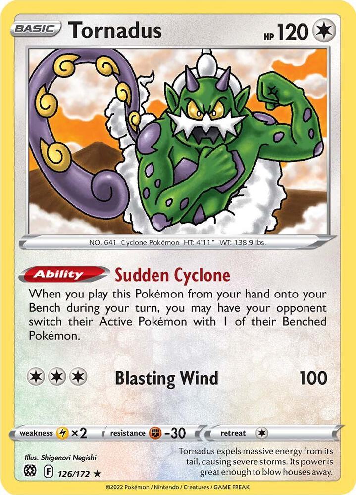 Tornadus - SWSH09: Brilliant Stars