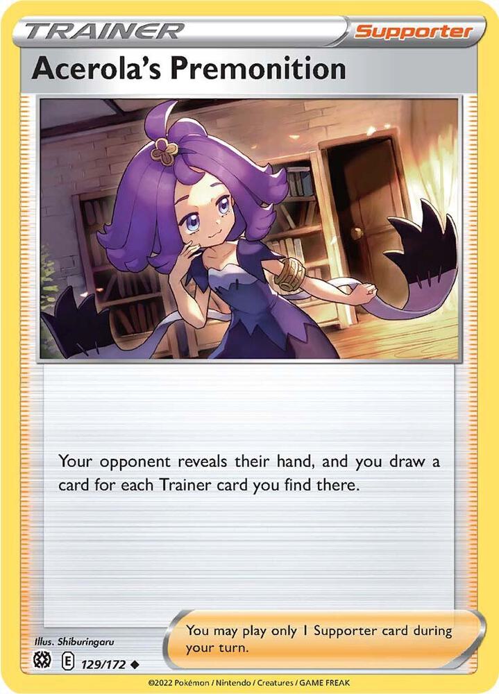 Acerola's Premonition - SWSH09: Brilliant Stars