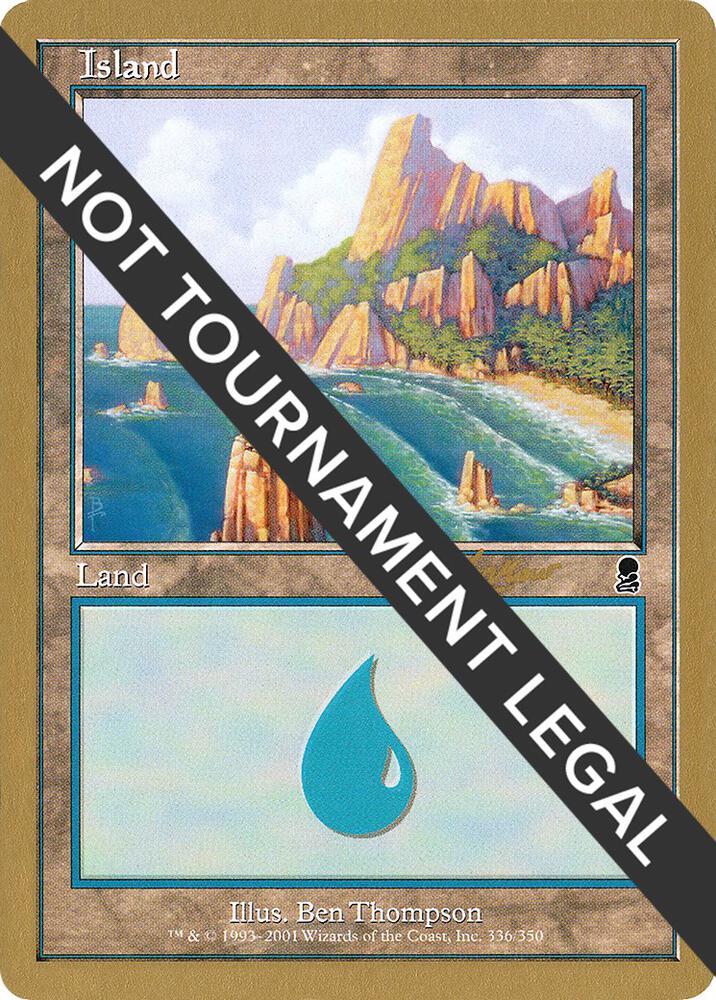 Island (336) - 2002 Sim Han How (ODY) - World Championship Decks