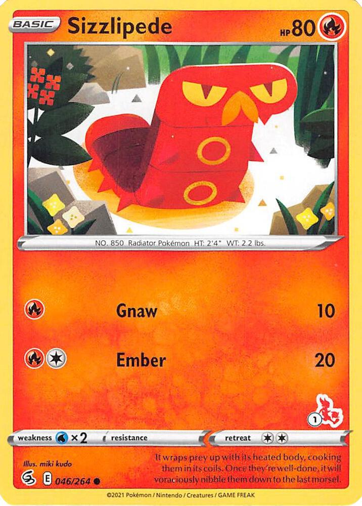 Sizzlipede (#1 Cinderace Stamped)