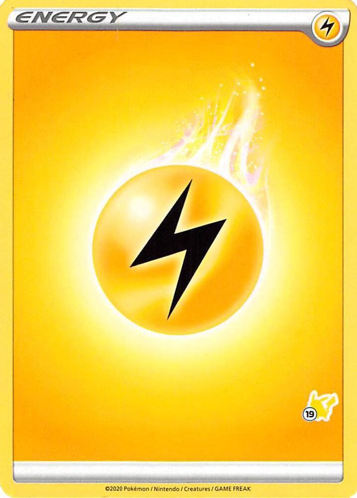 Lightning Energy (#19 Pikachu Stamped) - Battle Academy 2022