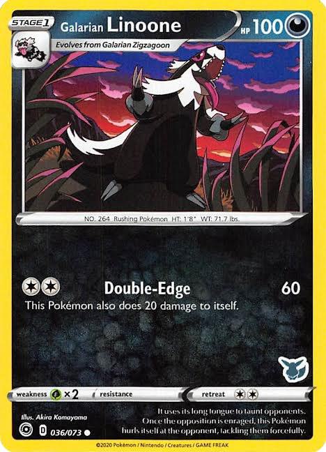 Galarian Linoone (Eevee Stamped)