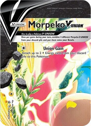 Morpeko V-Union - SWSH215 - SWSH: Sword & Shield Promo Cards