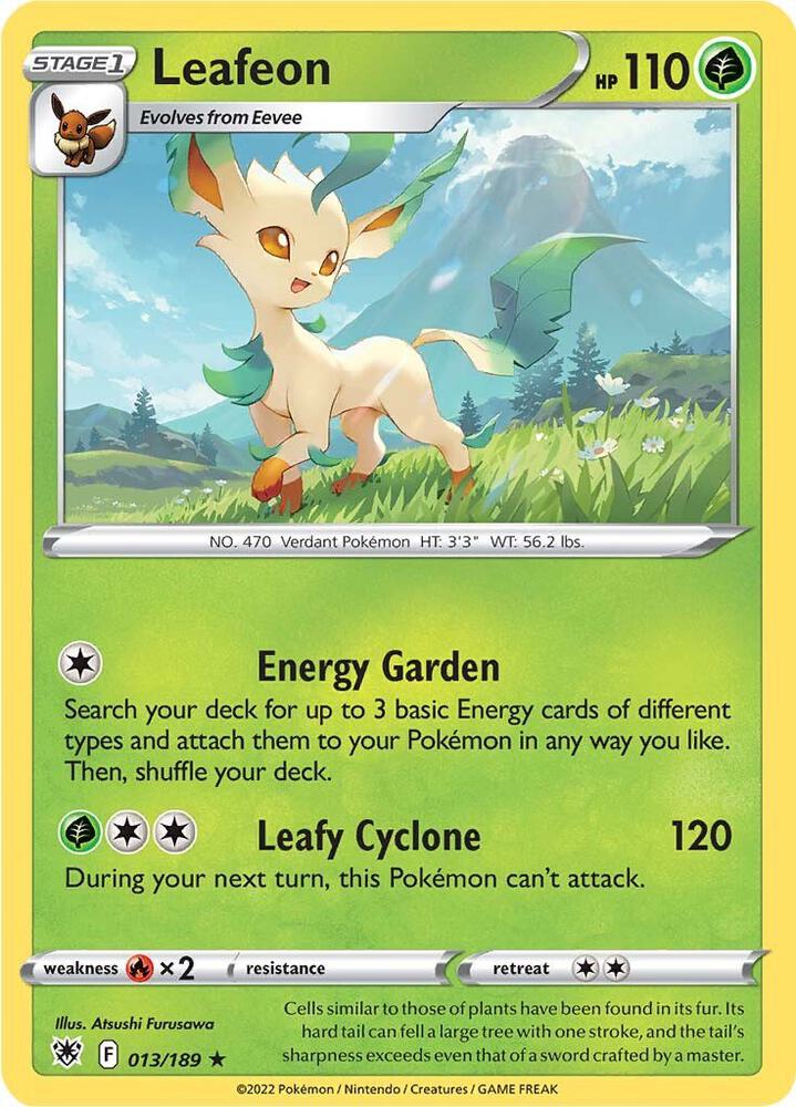 Leafeon - SWSH10: Astral Radiance