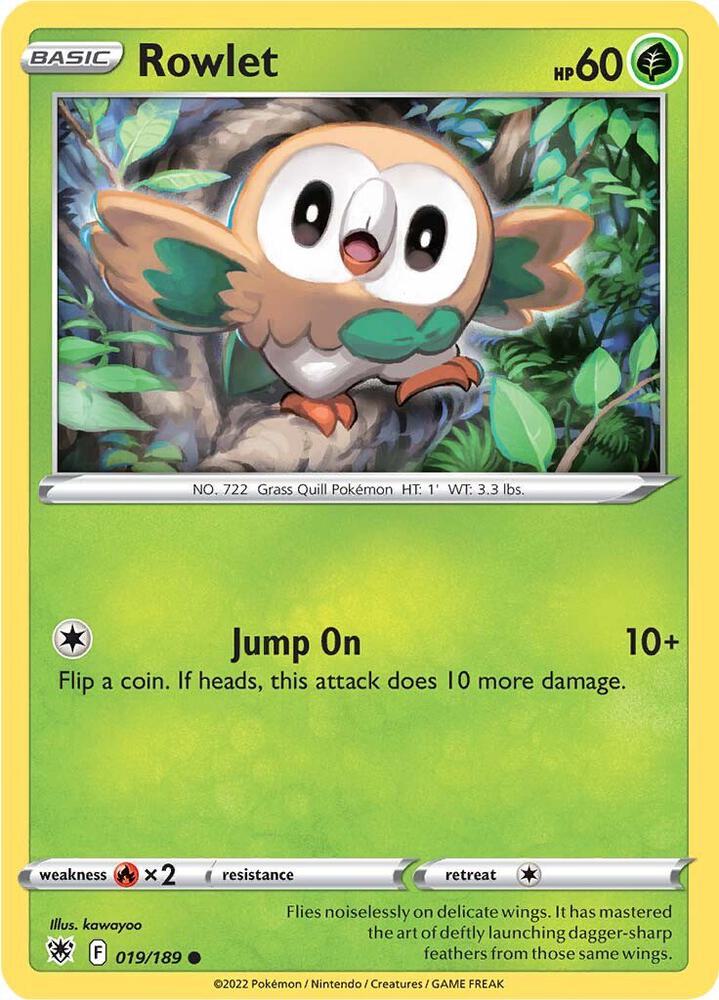 Rowlet - SWSH10: Astral Radiance